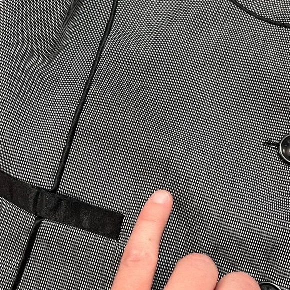 Y2K Stooshy Button Vest Top Size XL Corpcore Grunge Office Siren - Picture 8 of 8